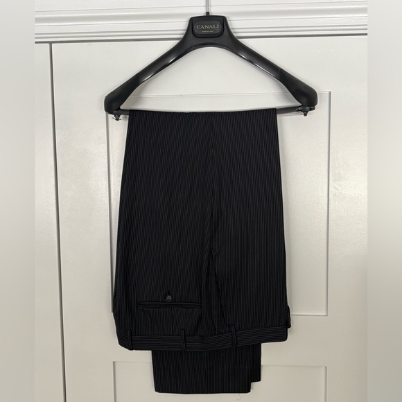 Canali Blue Pinstripe Suit - Picture 3 of 15